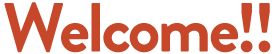 Welcome!